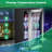 15 in. Built-In/Freestanding Single Zone 100-Cans Beverage and Wine Cooler in Stainless Steel with LED Light, Child Lock