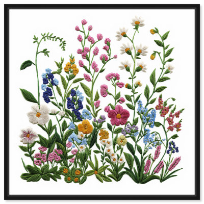 Wildflower Patch I Canvas Floral Prints by 