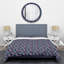 Ensemble de housse de couette abstrait fleur abstraite Mid-Century-40702574