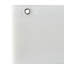 Doublure de rideau de douche en PEVA Bath Bliss Premium de couleur blanche avec en-tête renforcé | 12 œillets en métal | Imperméable 70 x 72 | Doublure de salle de bain robuste-131633304