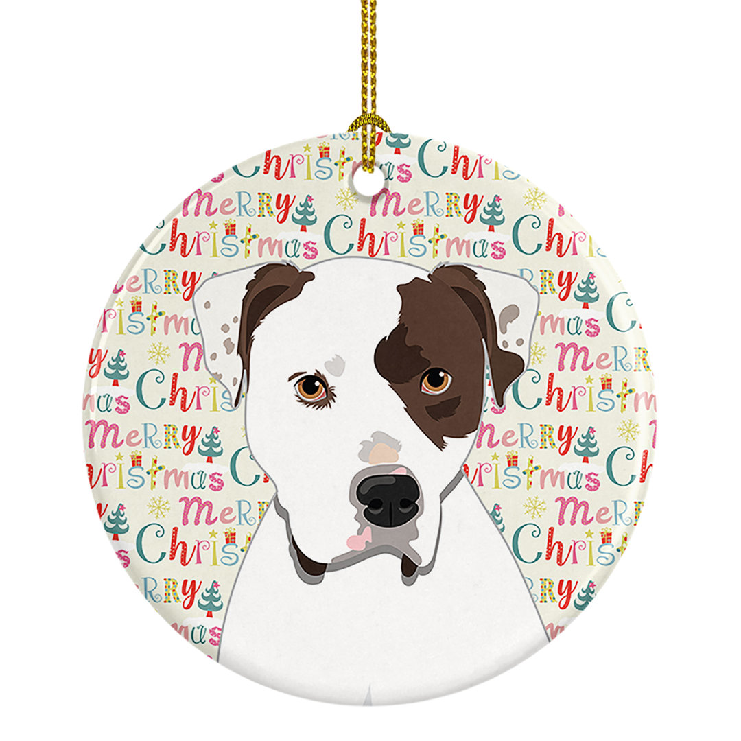 Pit Bull 2 Hanging Figurine Ornament The Holiday Aisle®