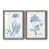 Cadre en papier gris