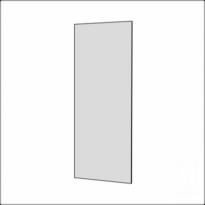Miroir pleine grandeur avec cadre en alliage d'aluminium, haute définition, incassable, incliné ou fixé au mur, idéal pour les décors modernes