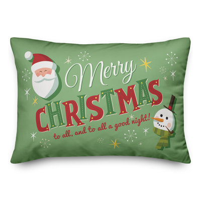  Housse de coussin Merry Christmas