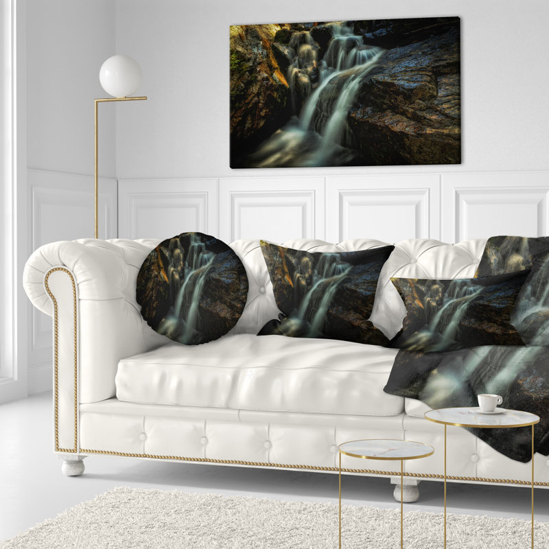Coussin lombaire cascade en été