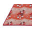 Tapis orange à motif/pêche-1873011647