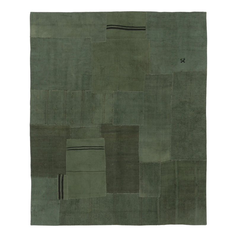 One-of-a-Kind 7'10"x9'9" Flatweave Area Rug