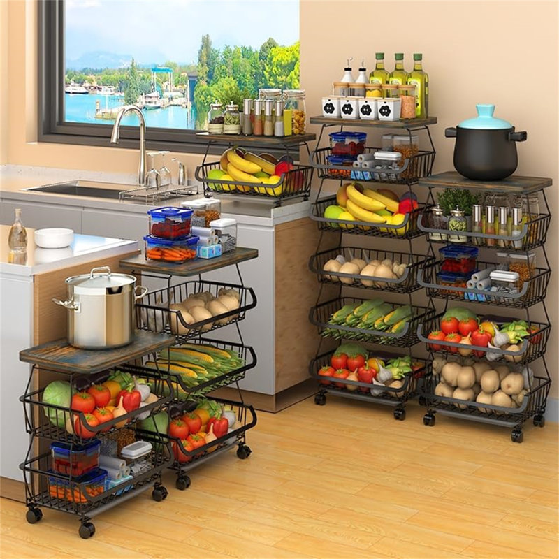 115cm H x 40cm W Utility Cart