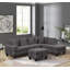 Canapé modulaire inclinable Adreinne