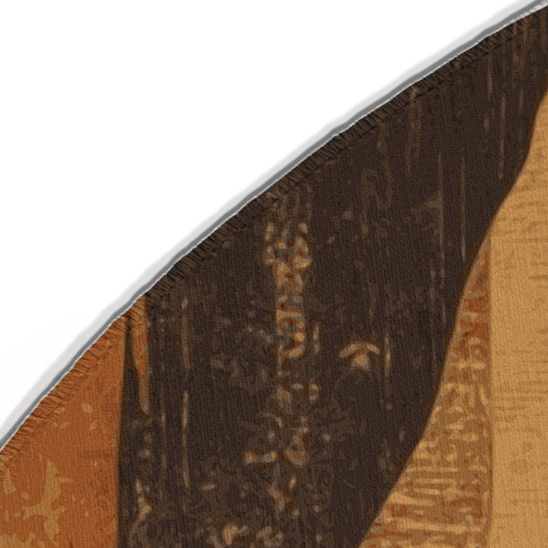 Eternal Ember Indoor And Outdoor Area Rug, Round 5'