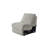 Upholstered Power Motion Modular 5-Piece 3-Recliner L-Sectional, Wireless Charging Storage Console-1588112053