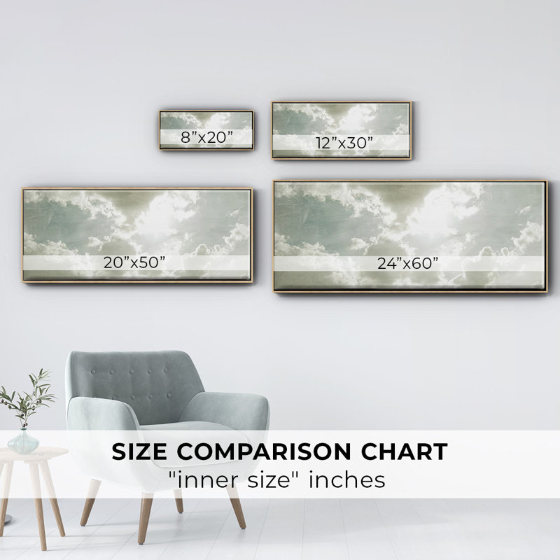 Sky Scrapers II- Framed Canvas