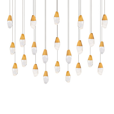 Martini 23 Light Crystal LED Multi-Light Pendant
