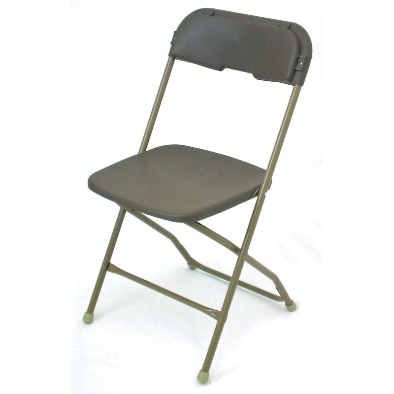 Chaise pliante en plastique Series 5, Brun, Bronze
