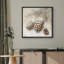 «Christmas Pinecone Rustic Christmas Winter Christmas Christmas Decor», reproduction d'art sur toile encadrée-107118059-107118057