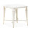 La Marisia End Table - Creamy Pearl