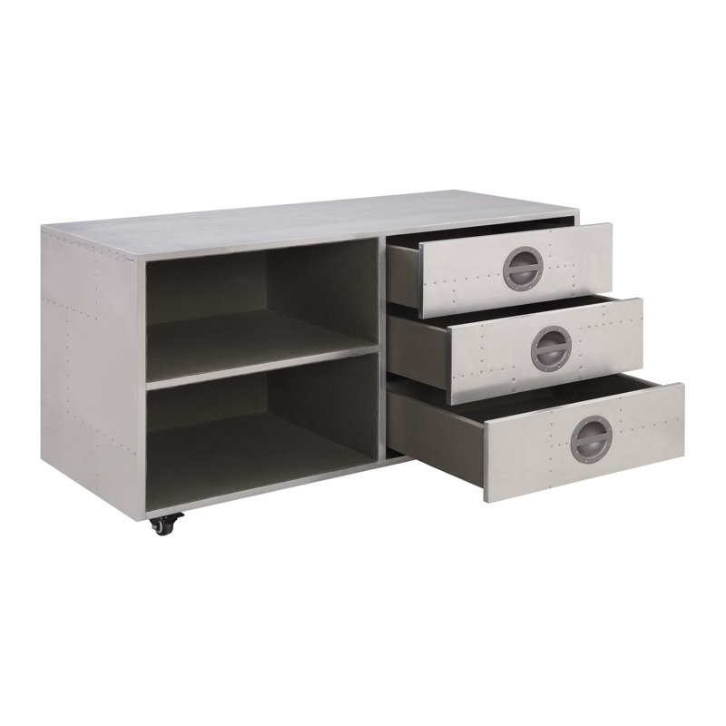 Armoire de rangement à 3 tiroirs de l 38,6 po