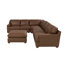 Canapé modulaire en cuir à large assise modulaire-33593374