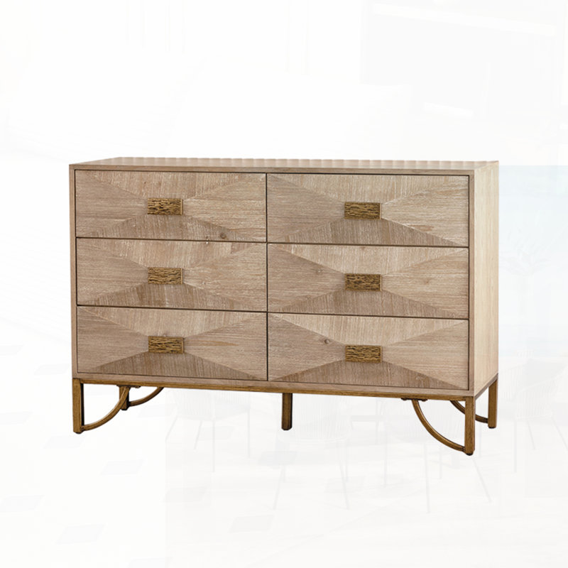 Commode 6 tiroirs Modern