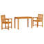 Rectangular 2 - Piece 2 - Person 110Cm L Outdoor Table Set