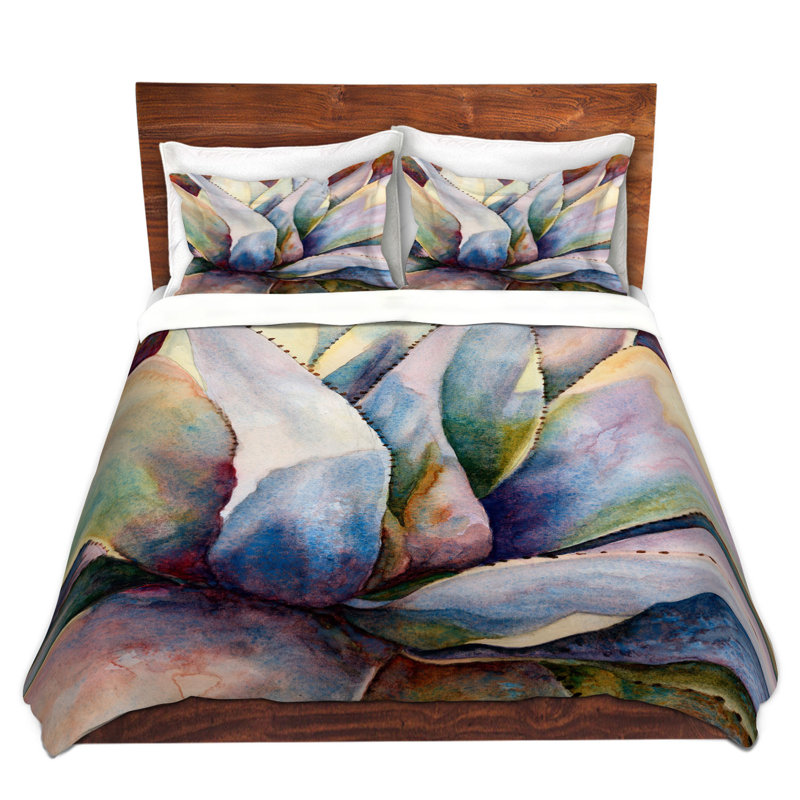 Ensembles de housses de couette DiaNoche en microfibre par Anne Gifford - Tritone yucca