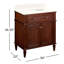 Ensemble de meuble-lavabo simple 30 "avec lavabo encastré ovale Elmdale-70122014-75245370-75245373