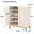 Dracut 20 Pair Shoe Storage Cabinet-1412438247