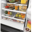 Réfrigérateur intelligent à porte française à profondeur de comptoir de 33 po GE Smart Appliances 18,6 pieds cubes-36156237