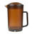G.E.T. P-3064-1-A-EC BPA-Free Textured Scratch-Resistant Plastic Pitcher with Lid, 2 Quart, Clear-697444570