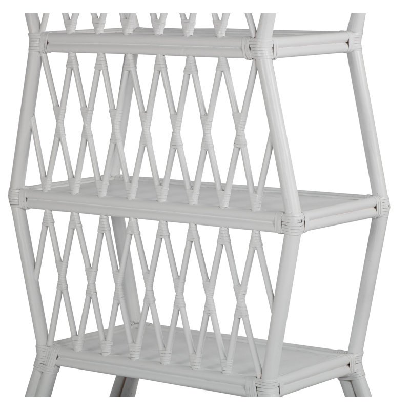 Hollywood Etagere Bookcase, White