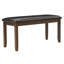 Ensemble de table de salle à manger 6 pièces avec banc et chaises Exquis, parfait pour les réunions de famille et les expériences culinaires modernes-341584710