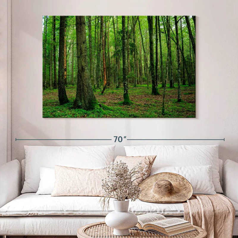Forêt Alvord Lush Bialowieza, H 34 po x l 51 po