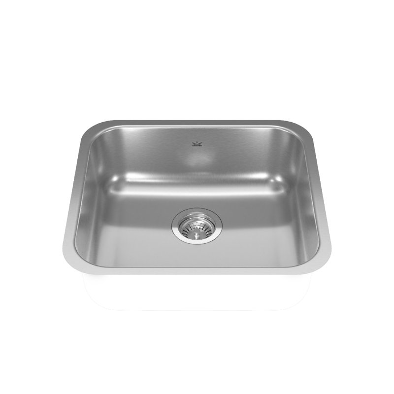 Évier de cuisine Reginox, H 7 po x l 17,75 po x L 19,75 po