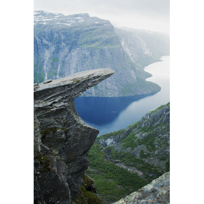 Trolltunga par Lutikfoto - Photographie sur toile tendue