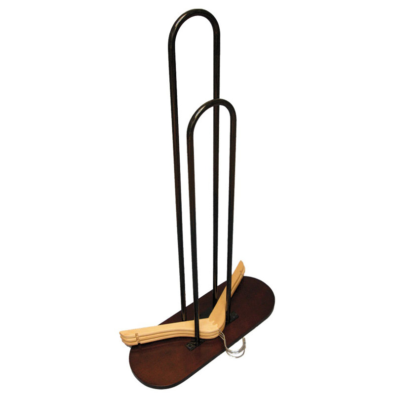 Nebraska Clothes Hanger Stacker, Brown