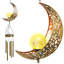 Solar Hanging Moon Wind Chime Light