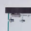 Vitrine à deux portes avec 4 tablettes