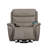 Folu Power Lift Recliner Chair With Heat And Massage, Gray Polyester Blend