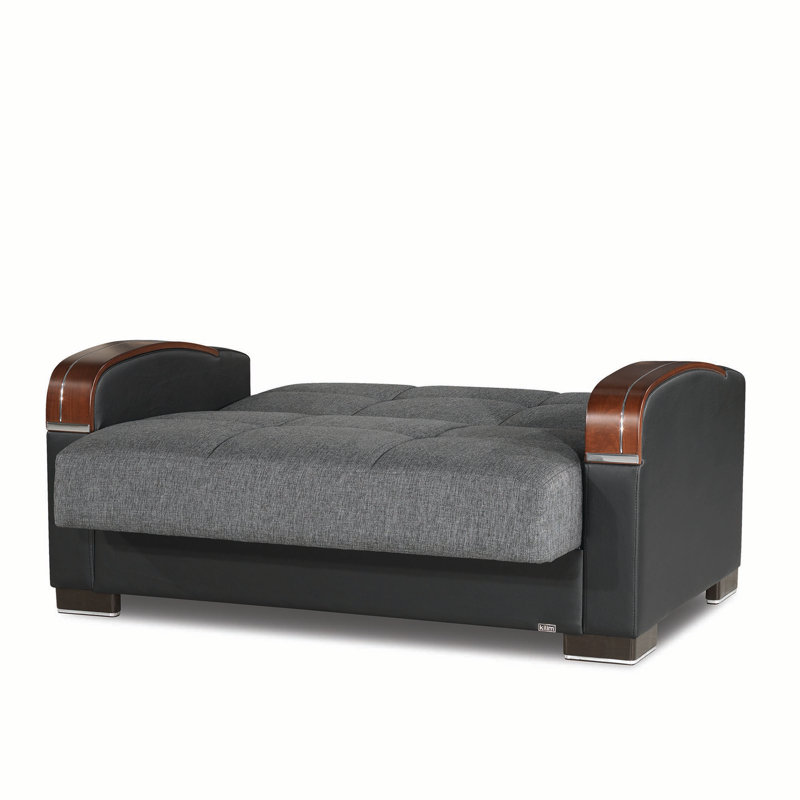 PrimeNest Earlwood Collection Upholstered Convertible Loveseat