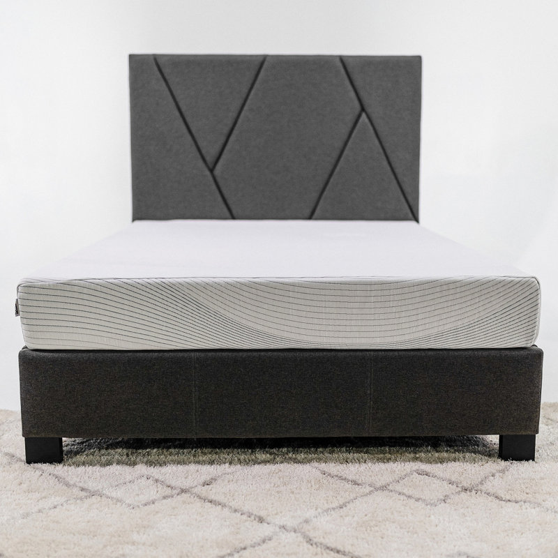Matelas en mousse viscoélastique de refroidissement 8 pouces, très grand, pour un sommeil stable, doux et solidaire