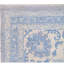 Tapis bleu clair / ivoire de haute qualité noué à la main Ziegler 3000