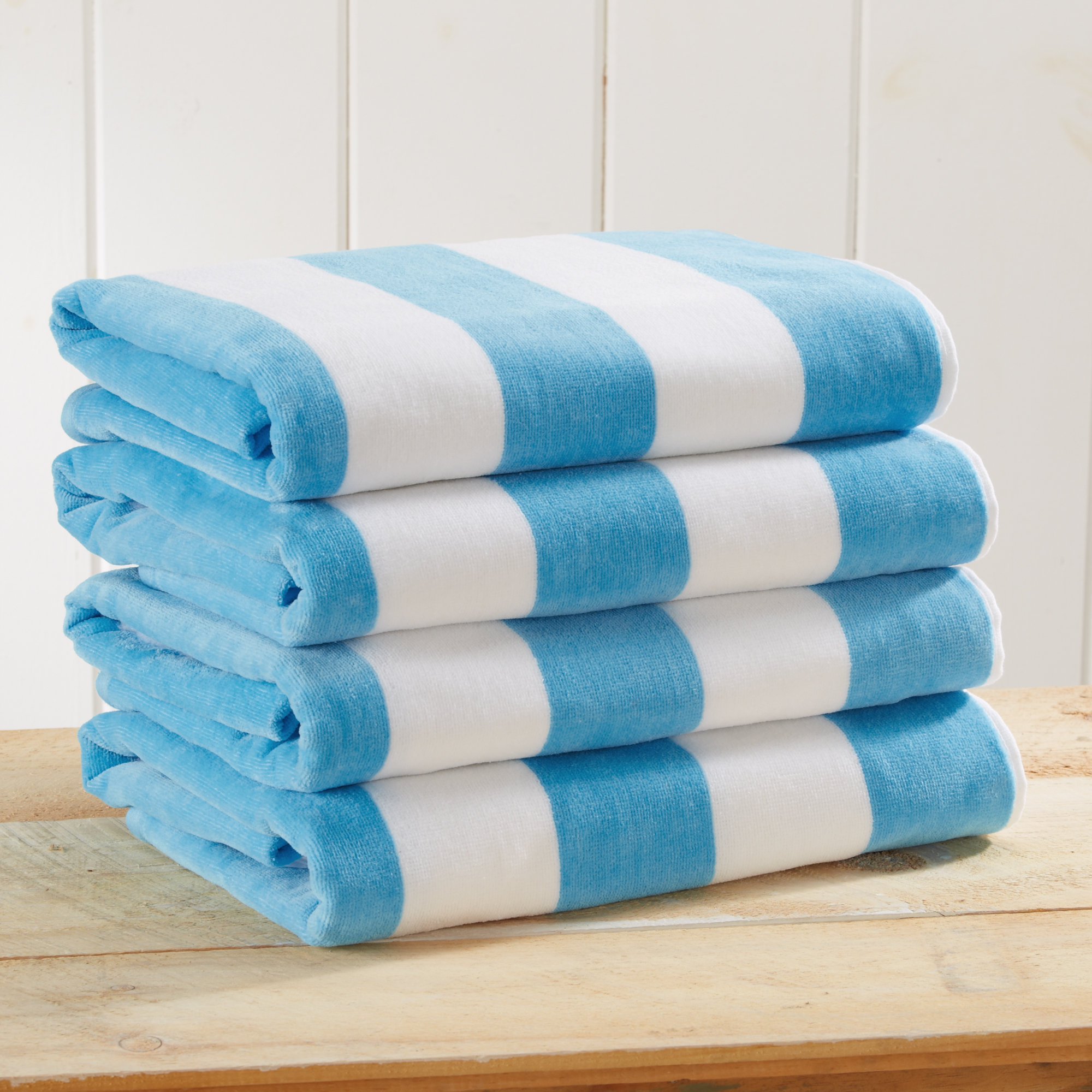 Rosecliff Heights 100% Cotton Absorbent & Quick-Dry Cabana Beach Towels & Reviews | Birch Lane