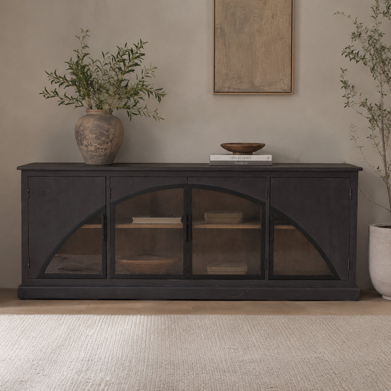 Armoire longue Lumina - noir