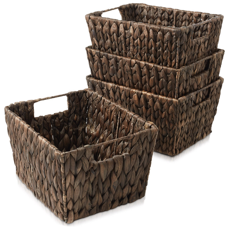 Casafield Natural Fibers Bin, Brown