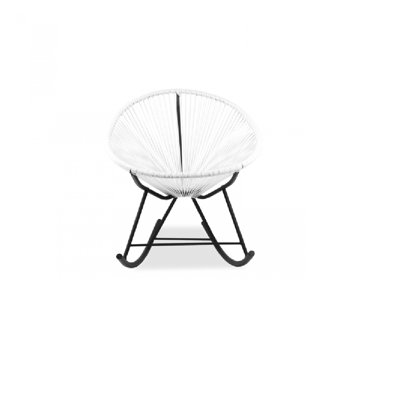 Chaises berçantes d'extérieur Amara Acapulco, ensemble de 2