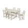 La Casa Café 7-Piece Dining Set with Trestle Legs