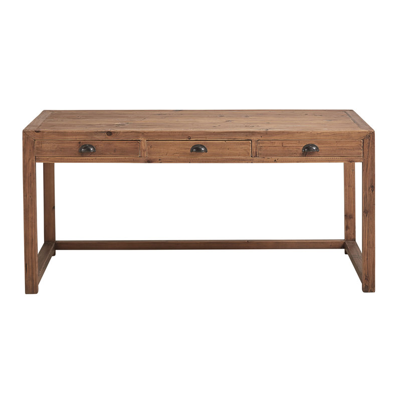 Harper Solid Wood Writing Desk