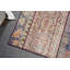 Tapis bleu Boho, petit tapis 2,2 x 4,5 pi, tapis de décoration intérieure, tapis turc, tapis rétro, tapis Anatolian