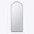28X1x74" Celine Black Arch Body Mirror-29774414