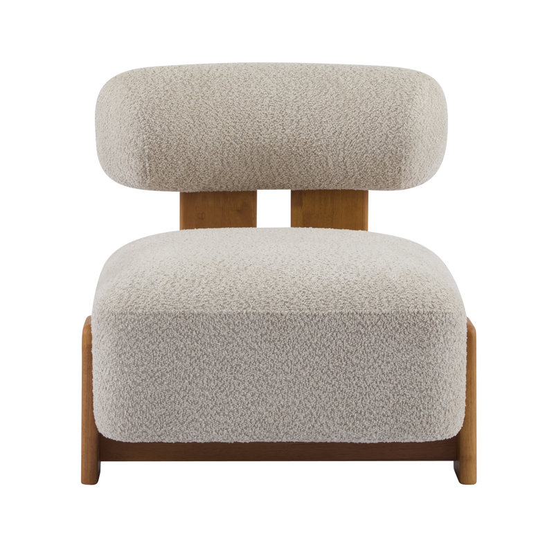 Fauteuil moderne 27,25 po, Amande